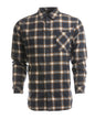B8212 Burnside Woven Plaid Flannel With Biased Pocket