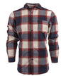 B8212 Burnside Woven Plaid Flannel With Biased Pocket