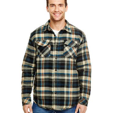 B8610 Burnside Adult Quilted Flannel Jacket