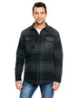 B8610 Burnside Adult Quilted Flannel Jacket