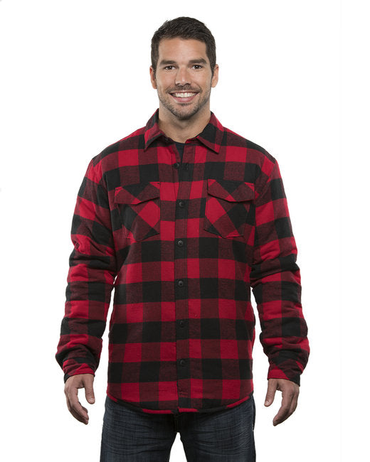 B8610 Burnside Adult Quilted Flannel Jacket