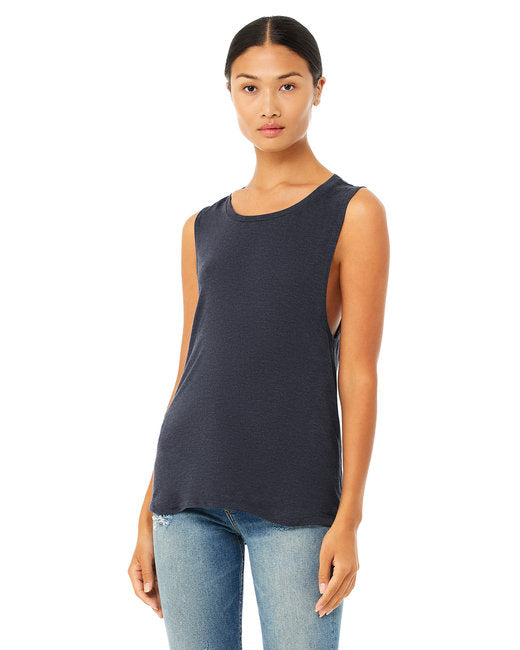 B8803 Bella + Canvas Ladies' Flowy Scoop Muscle Tank