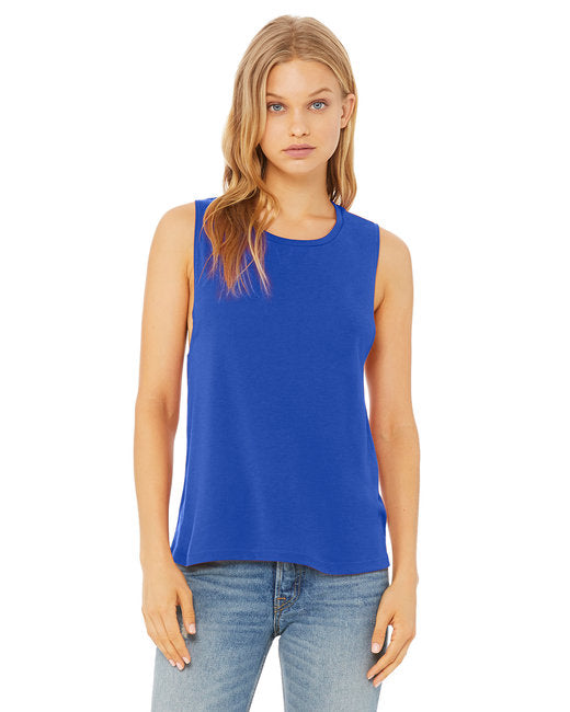 B8803 Bella + Canvas Ladies' Flowy Scoop Muscle Tank