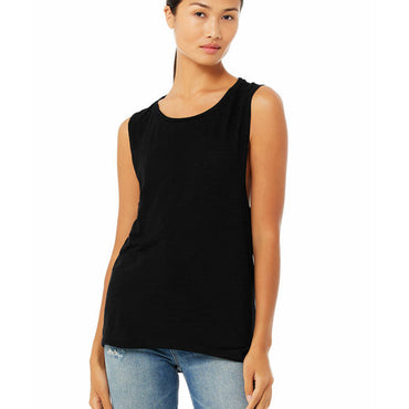 B8803 Bella + Canvas Ladies' Flowy Scoop Muscle Tank