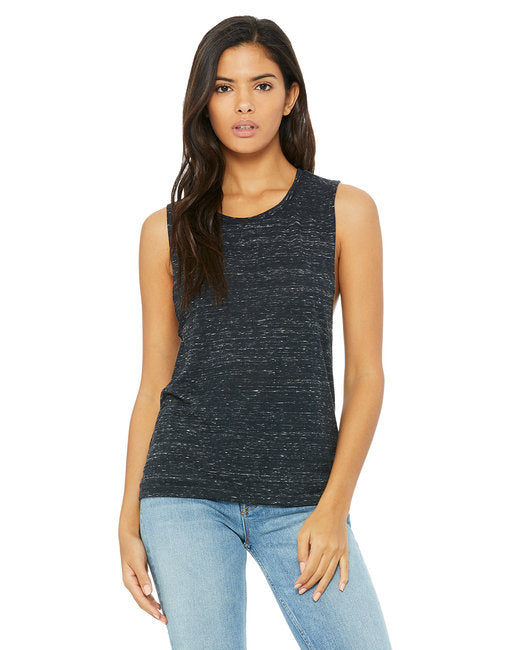 B8803 Bella + Canvas Ladies' Flowy Scoop Muscle Tank