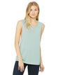 B8803 Bella + Canvas Ladies' Flowy Scoop Muscle Tank