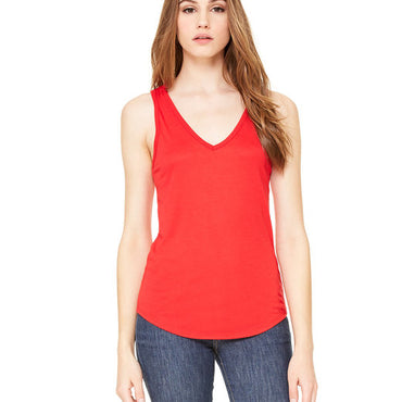 B8805 Bella + Canvas Ladies' Flowy V-Neck Tank