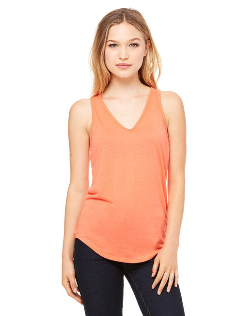 B8805 Bella + Canvas Ladies' Flowy V-Neck Tank