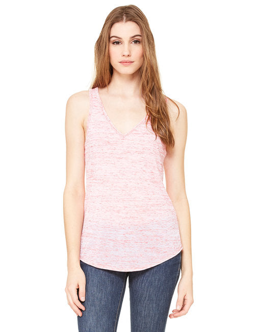 B8805 Bella + Canvas Ladies' Flowy V-Neck Tank