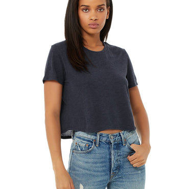 B8882 Bella + Canvas Ladies' Flowy Cropped T-Shirt