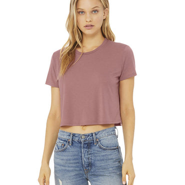 B8882 Bella + Canvas Ladies' Flowy Cropped T-Shirt