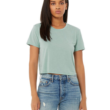 B8882 Bella + Canvas Ladies' Flowy Cropped T-Shirt