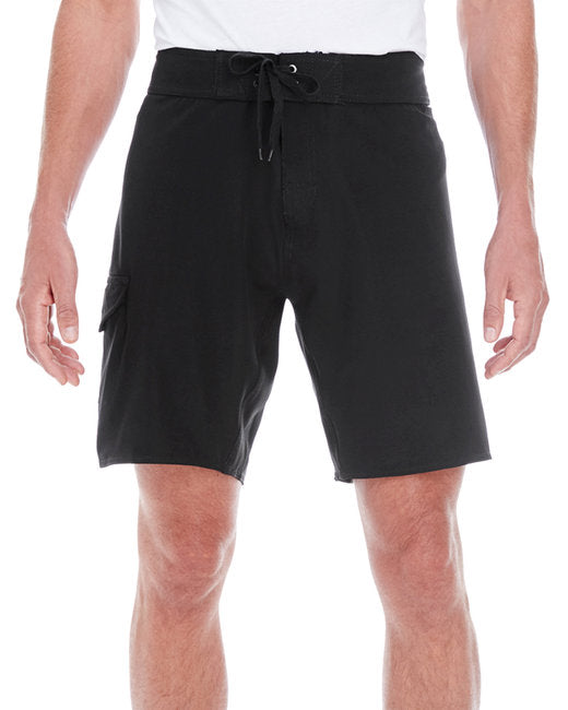 B9371 Burnside Men's Dobby Stretch Board Short