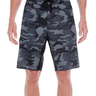 B9371 Burnside Men's Dobby Stretch Board Short