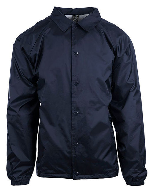 B9718 Burnside Men's Nylon Coaches Jacket