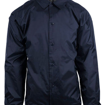 B9718 Burnside Men's Nylon Coaches Jacket