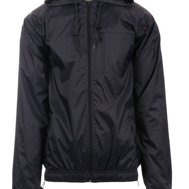 B9728 Burnside Men's Nylon Hooded Coaches Jacket