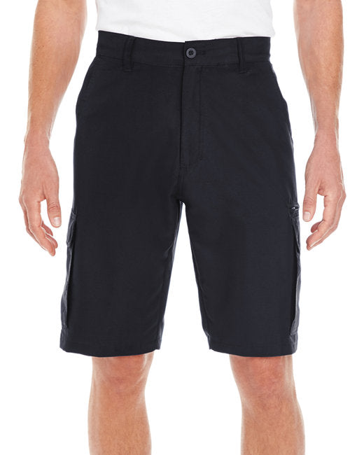 B9803 Burnside Men's Microfiber Cargo Short