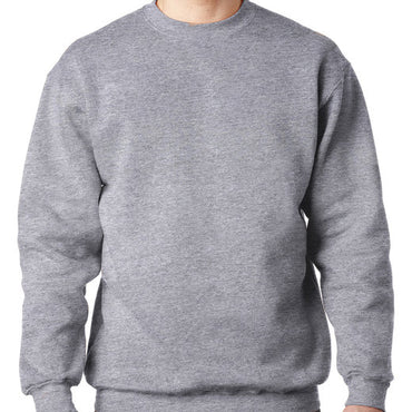 BA1102 Bayside Adult 9.5 oz., 80/20 Heavyweight Crewneck Sweatshirt