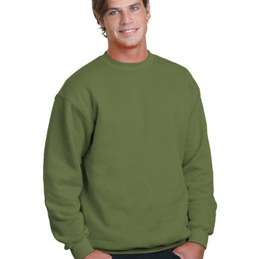 BA1102 Bayside Adult 9.5 oz., 80/20 Heavyweight Crewneck Sweatshirt