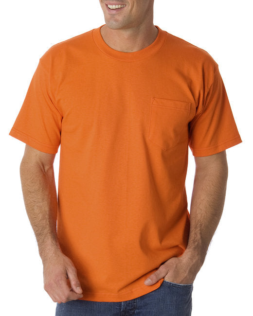 BA1725 Bayside Adult Pocket T-Shirt