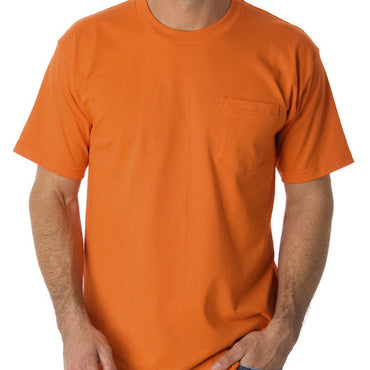 BA1725 Bayside Adult Pocket T-Shirt