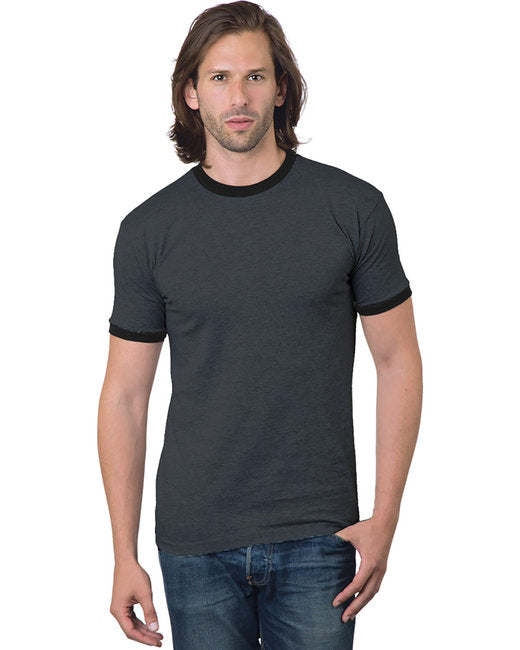 BA1801 Bayside Unisex Ringer T-Shirt