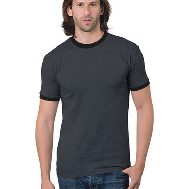 BA1801 Bayside Unisex Ringer T-Shirt