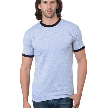 BA1801 Bayside Unisex Ringer T-Shirt