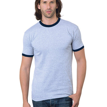 BA1801 Bayside Unisex Ringer T-Shirt