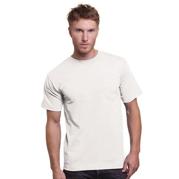 BA3015 Bayside Unisex Union-Made 6.1 oz.Cotton Pocket T-Shirt