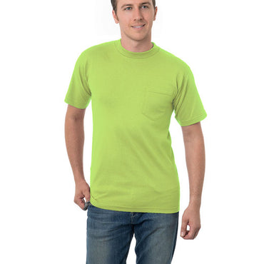 BA3015 Bayside Unisex Union-Made 6.1 oz.Cotton Pocket T-Shirt