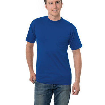 BA3015 Bayside Unisex Union-Made 6.1 oz.Cotton Pocket T-Shirt