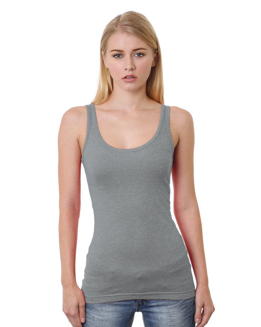 BA3410 Bayside Junior's 4.2 oz., Fine Jersey Tank Top