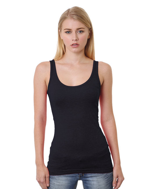 BA3410 Bayside Junior's 4.2 oz., Fine Jersey Tank Top
