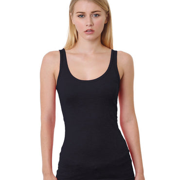 BA3410 Bayside Junior's 4.2 oz., Fine Jersey Tank Top