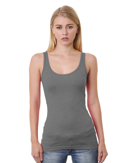 BA3410 Bayside Junior's 4.2 oz., Fine Jersey Tank Top