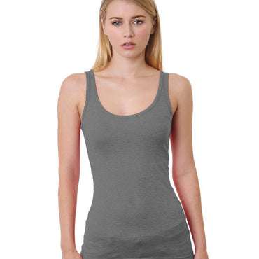 BA3410 Bayside Junior's 4.2 oz., Fine Jersey Tank Top