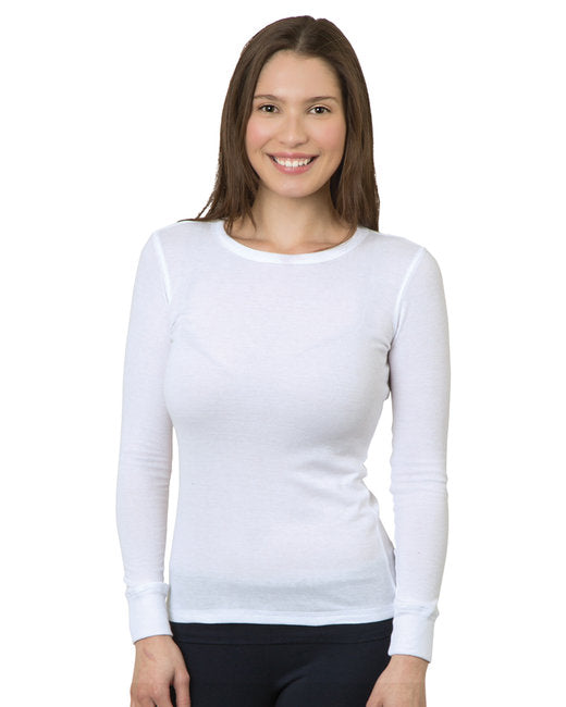 BA3420 Bayside Junior Long-Sleeve Thermal Shirt