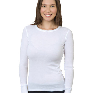 BA3420 Bayside Junior Long-Sleeve Thermal Shirt