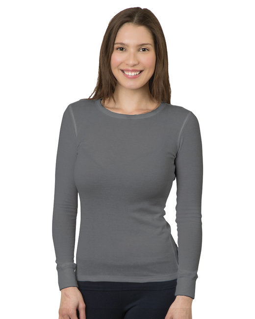 BA3420 Bayside Junior Long-Sleeve Thermal Shirt