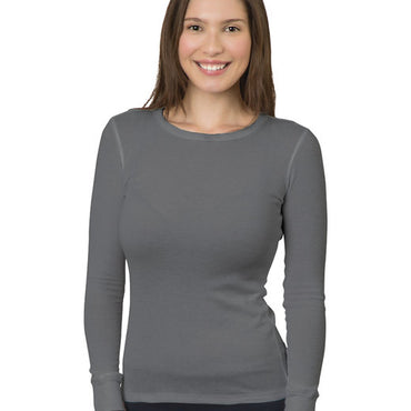 BA3420 Bayside Junior Long-Sleeve Thermal Shirt