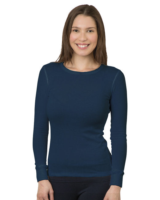 BA3420 Bayside Junior Long-Sleeve Thermal Shirt