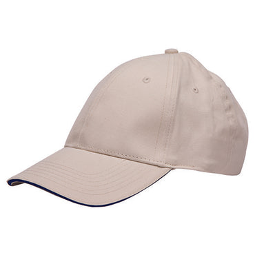 BA3617 Bayside 100% Washed Cotton Unstructured Sandwich Cap