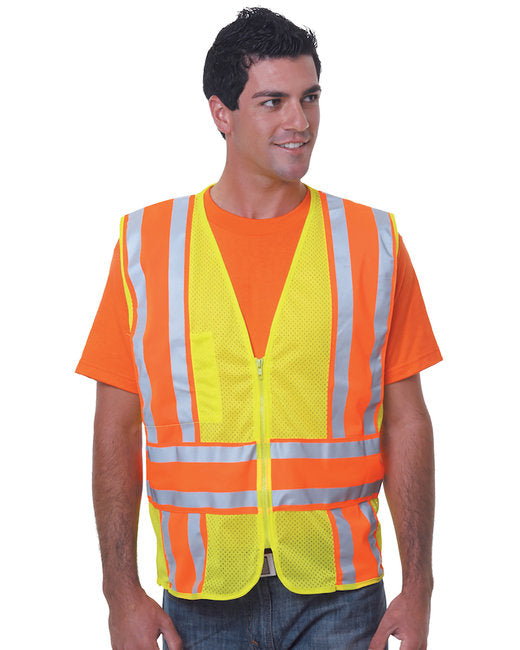 BA3787 Bayside Unisex ANSI Mesh Vest