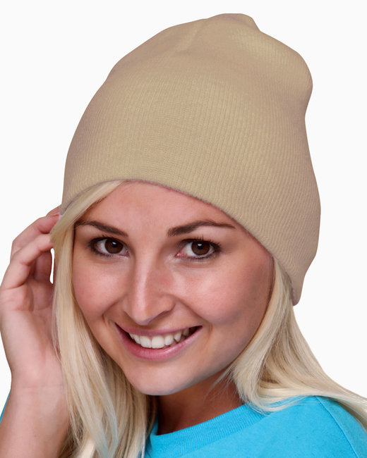 BA3810 Bayside 100% Acrylic Beanie