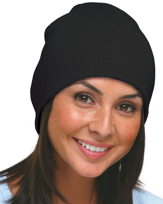 BA3810 Bayside 100% Acrylic Beanie