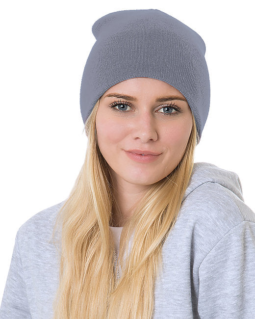 BA3810 Bayside 100% Acrylic Beanie