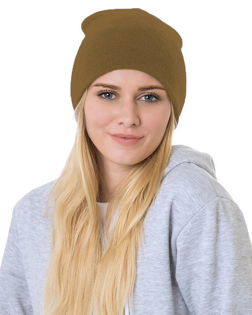 BA3810 Bayside 100% Acrylic Beanie