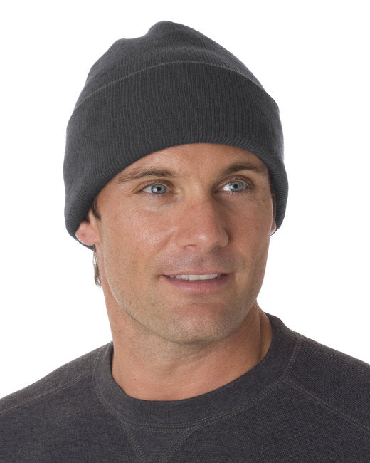 BA3825 Bayside 100% Acrylic Knit Cuff Beanie